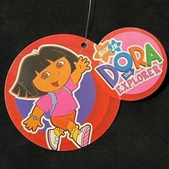 NWT VTG Dora The Explorer Nickelodeon Nick Jr Jeff Hamilton Smile T-Shirt Small - Picture 8 of 10